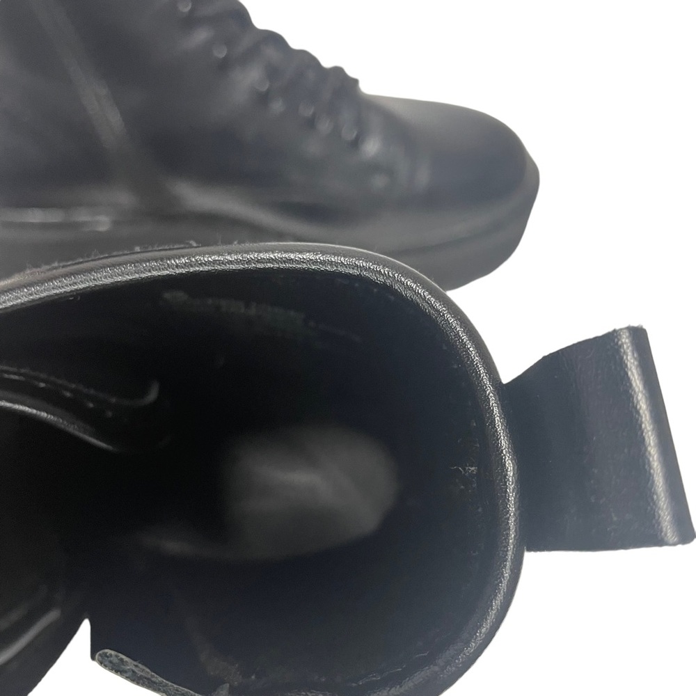 Universal Thread Women Combat Boot Black Size 6 Gem